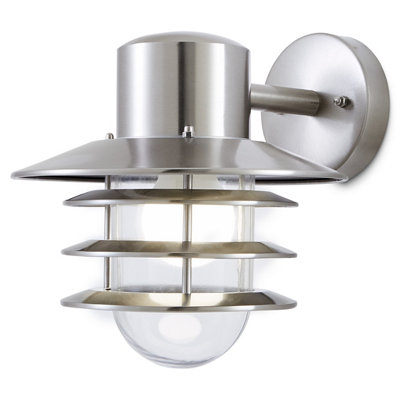 Products | Blooma Tanakee Silver Effect Mains-Powered Halogen Outdoor ...