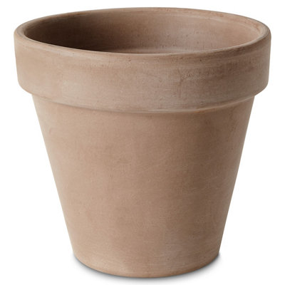 Verve Laleh Grey Terracotta Grow Pot (Dia) 17.1Cm(H)14.9Cm2L from B&Q
