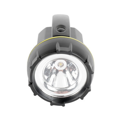 Diall Black Rechargeable 120Lm Led Battery-Powered Torch from B&Q