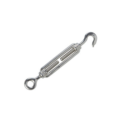 Diall Stainless Steel Hook & Eye Turnbuckle(Dia)5mm (Max)75Kg from B&Q