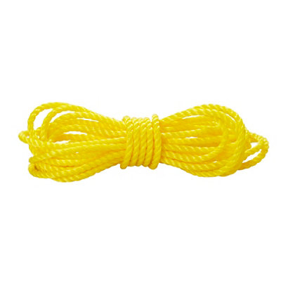 B&Q -  Yellow Polypropylene Twisted Rope(L)100M (Dia)8mm