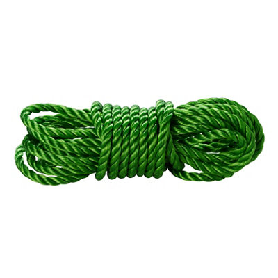 Diall Green Polypropylene Twisted Rope(L)50M (Dia)10mm from B&Q