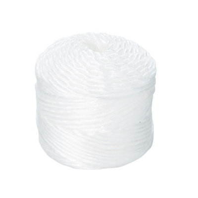 Diall White Polypropylene Twine(L)80M (Dia)2.5mm from B&Q