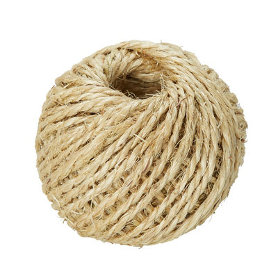 Diall Natural Sisal Garden Twine Ball(L)18M (Dia)2mm from B&Q