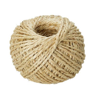 Diall Natural Sisal Twine(L)45M (Dia)2.8mm from B&Q