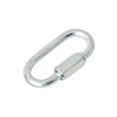 Diall Zinc-Plated Steel Quick Link (T)6mm from B&Q