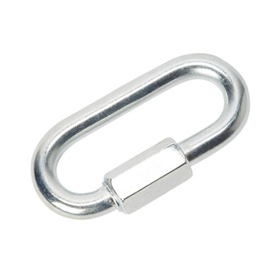 Diall Zinc-Plated Steel Quick Link (T)10mm Of 2 from B&Q