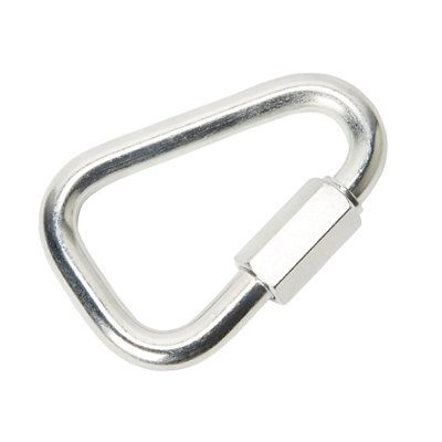Diall Zinc-Plated Steel Quick Link (T)16mm from B&Q