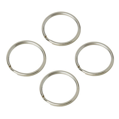 Diall Steel Split Ring (Dia)22mmPack Of 4 from B&Q