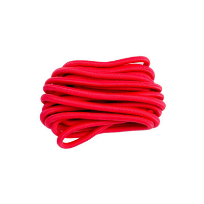 Diall Red Bungee Cord (Dia)8mm (L)5M from B&Q