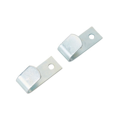 Diall Grey Steel Single Tarpaulin Hook (H)31mm (W)15mmPack Of 2 from B&Q