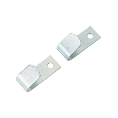 Diall Grey Steel Single Tarpaulin Hook (H)41mm (W)15mmPack Of 2 from B&Q