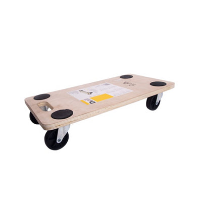 Diall Rubber Topped Plastic Dolly200Kg CapacityTr01 from B&Q