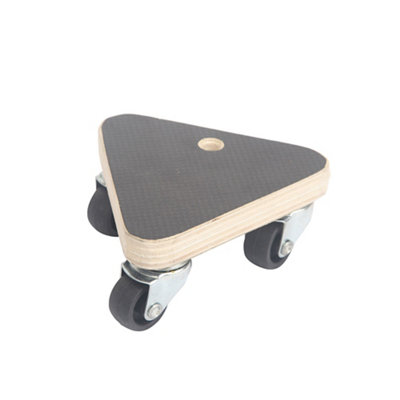 Diall Rubber Topped Plastic Corner Dolly100Kg CapacityTr05 from B&Q