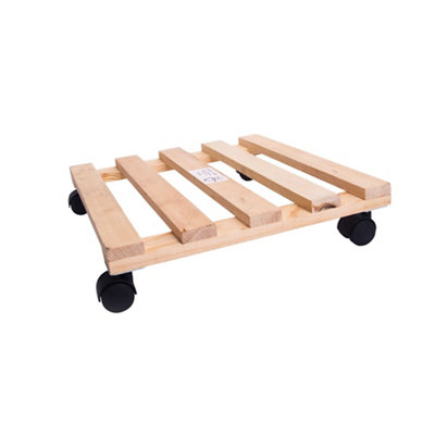 Diall Roller Stand Wood Tr15 (L)350mm (W)350mm from B&Q