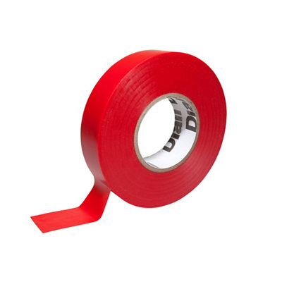 Diall Red Electrical Tape (L)33M (W)19mm from B&Q