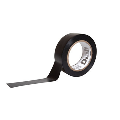 Diall Black Electrical Tape (L)10M (W)19mm from B&Q