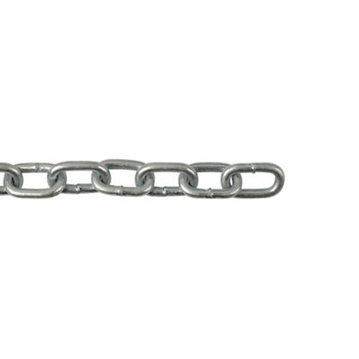 Diall Zinc-Plated Steel Welded Chain(L)12M (Dia)5mm from B&Q