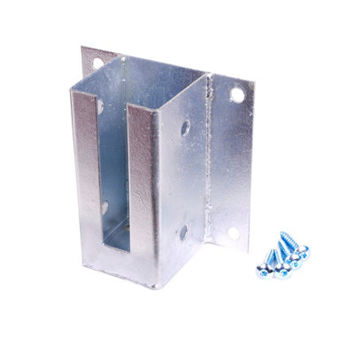 Blooma Steel Post Wall Starting Support (L)70mm (W)70mm from B&Q