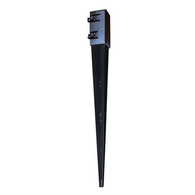 Blooma Soil Spike Steel Post Support (L)70mm (W)70mm from B&Q