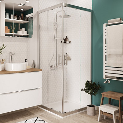 Shop shower enclosures.