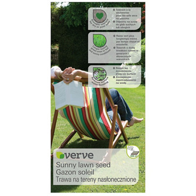 Verve Sunny Grass Seeds5Kg 200M² from B&Q