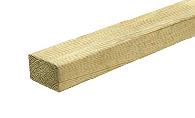 Blooma Aldan Pine Deck Joist (L)2.4M (W)38mm (T)62mm from B&Q