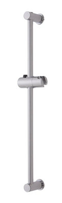 Chrome Effect Straight Shower Riser Rail from B&Q