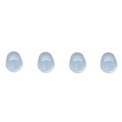 Diall Polyvinyl Chloride (Pvc) Leg Tip (Dia)16mmPack Of 4 from B&Q