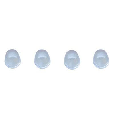 Diall Polyvinyl Chloride (Pvc) Leg Tip (Dia)12mmPack Of 4 from B&Q