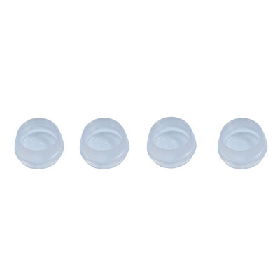 Diall Polyvinyl Chloride (Pvc) Leg Tip (Dia)25mmPack Of 4 from B&Q