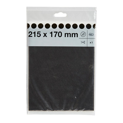Brown Felt Protection Pad (L)215mm (W)170mm from B&Q