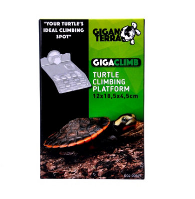 Gigaclimb Reptile Hanging Acrylic Turtle Climb Platform Ladder Aquarium Habitat from B&Q