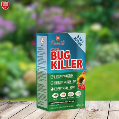 B&Q -  Smart Bug Killer Concentrate 3 In 1 Liquid Insecticide Bug Killer 100Ml