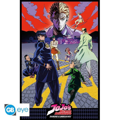 GB Eye Jojo's Bizarre Adventure Diamond Unbreak 61 X 91.5Cm Maxi Poster from B&Q
