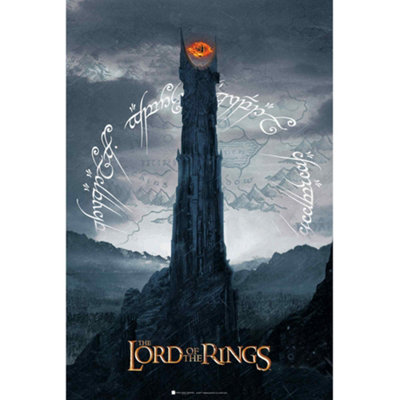 GB Eye The Lord Of The Rings Sauron Tower 61 X 91.5Cm Maxi Poster