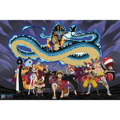 GB Eye One Piece The Crew Versus Kaido 61 X 91.5Cm Maxi Poster from B&Q