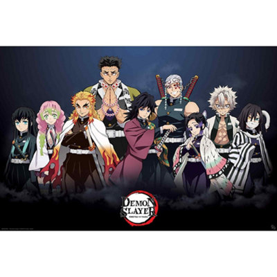 GB Eye Demo Slayer Pillars 61 X 91.5Cm Maxi Poster