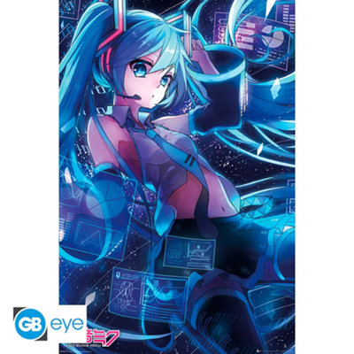 GB Eye Hatsune Miku Screen 61 X 91.5Cm Maxi Poster from B&Q