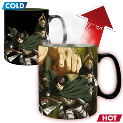 Attack On Titan Titan Season 3 Large Heat Change Mug