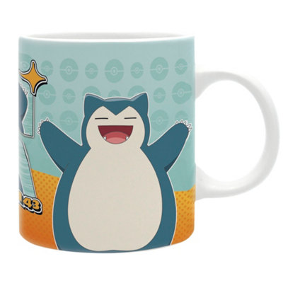 Abystyle Pokémon Snorlax Comic Strip 320Ml Ceramic Mug from B&Q
