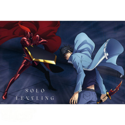GB Eye Solo Leveling Jinwoo Vs Igris 61 X 91.5Cm Maxi Poster from B&Q