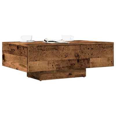 Berkfield Coffee Table Old Wood 85X55x31 Cm Engineered Wood