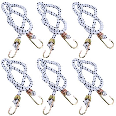 36in Heavy Duty Bungee Cords Fasteners Tie Downs Fastening Metal Hooks ...