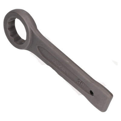 36mm Slogging Box End Striking Ring Wrench Spanner Bi-Hex 12 Sided Metric