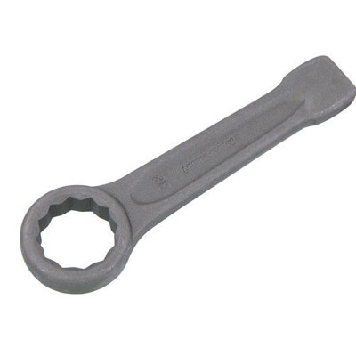 36mm Slogging Box End Striking Wrench – 12-Point Bi-Hex Metric Spanner For Heavy Duty Use