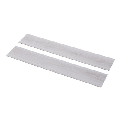 36pcs Rustic Wood Grain Self-adhesive PVC Flooring - 4