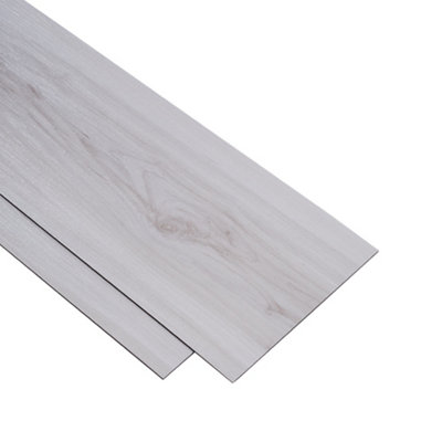 36pcs Rustic Wood Grain Self-adhesive PVC Flooring - 5