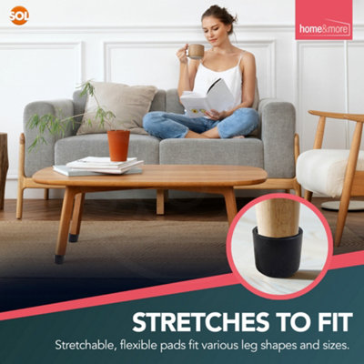 36pk Silicone Chair Leg Floor Protectors, Prevent Scratching and ...