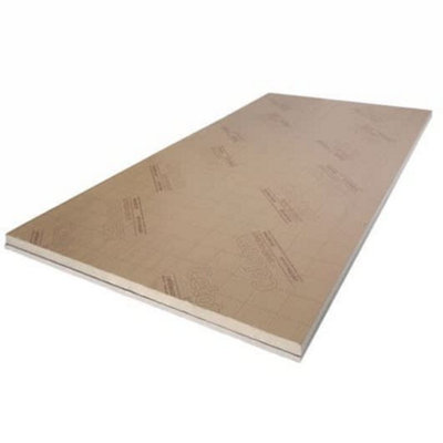 37.5mm Celotex PL4025 Insulated Plasterboard 2400mm x 1200mm (x5 Boards) Price Comparisons | Compare The Build